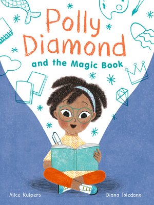 cover image of Polly Diamond and the Magic Book
